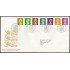 Gran Bretaña 1561/67 1991 SPD FDC Serie Reina Isabel II Sobre primer día Windsor