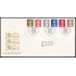 Gran Bretaña 1709/14 1993 SPD FDC Serie Reina Isabel II Sobre primer día Windsor