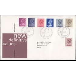 Gran Bretaña 1075/81 1983 SPD FDC Serie Reina Isabel II Sobre primer día Philatelic Bureau Gran Bretaña 1075/81 1983 SPD FDC Serie Reina Isabel II Sobre primer día Philatelic Bureau