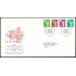 Gran Bretaña 1976/87 (de la serie) 1997 SPD FDC Serie Reina Isabel II Sobre primer día Cardiff