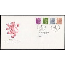 Gran Bretaña 1151/62 (de la serie) 1984 SPD FDC Serie Reina Isabel II Escocia Sobre primer día Philatelic Bureau Gran Bretaña 1151/62 (de la serie) 1984 SPD FDC Serie Reina Isabel II Escocia Sobre primer día Philatelic Bureau