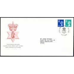 Gran Bretaña 2104/05 1999 SPD FDC Serie Reina Isabel II Sobre primer día Belfast