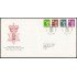 Gran Bretaña 1579/90 (de la serie) 1991 SPD FDC Serie Reina Isabel II Irlanda del Norte  Sobre primer día Belfast
