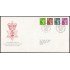 Gran Bretaña 1579/90 (de la serie) 1991 SPD FDC Serie Reina Isabel II Irlanda del Norte  Sobre primer día Philatelic Bureau