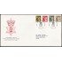 Gran Bretaña 1718/29 (de la serie) 1993 SPD FDC Serie Reina Isabel II Irlanda del Norte Sobre primer día Belfast