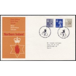Gran Bretaña 1082/90 (de la serie) 1983 SPD FDC Serie Reina Isabel II Irlanda del Norte Sobre primer día Philatelic Bureau Gran Bretaña 1082/90 (de la serie) 1983 SPD FDC Serie Reina Isabel II Irlanda del Norte Sobre primer día Philatelic Bureau