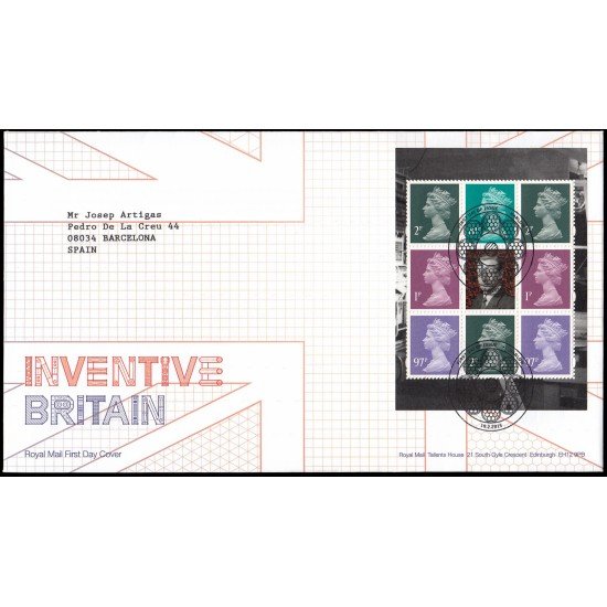 Gran Bretaña C4105 2015 SPD FDC HB de Carné Prestigio Sobre primer día Harlow Gran Bretaña C4105 2015 SPD FDC HB de Carné Prestigio Sobre primer día Harlow