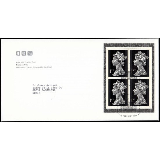 Gran Bretaña C2076 (4ª hoja) 1999 SPD FDC HB de Carné Prestigio Sobre primer día Londres Gran Bretaña C2076 (4ª hoja) 1999 SPD FDC HB de Carné Prestigio Sobre primer día Londres