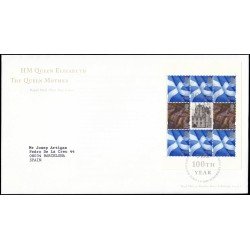 Gran Bretaña C2195a 2000 SPD FDC HB de Carné Prestigio Sobre primer día Philatelic Bureau