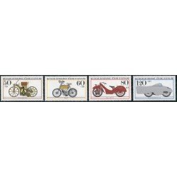 Alemania Federal Germany Nº 1000/03 1983 Sorteo por la juventud-Motocicletas históricas-Lujo Alemania Federal Germany Nº 1000/03 1983 Sorteo por la juventud-Motocicletas históricas-Lujo