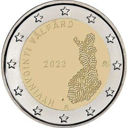 Finlandia 2023 2 € euros conmemorativos Servicios Sociosanitarios