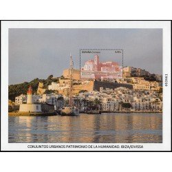 España Spain 5679 2023 Hojita Conjuntos urbanos Patrimonio de la Humanidad Ibiza Eivissa MNH