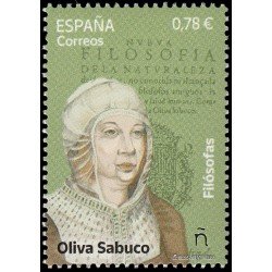 España Spain 5671 2023 Filósofas Oliva Sabuco MNH España Spain 5671 2023 Filósofas Oliva Sabuco MNH