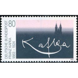 Alemania Federal Germany Nº 1010 1983 100º Aniv. de Kafka Lujo Alemania Federal Germany Nº 1010 1983 100º Aniv. de Kafka Lujo