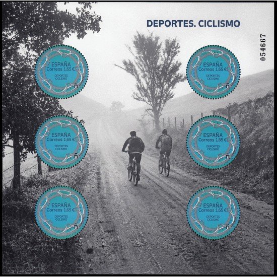 España Spain Minipliego 100 2023 Deportes Ciclismo MNH España Spain Minipliego 100 2023 Deportes Ciclismo MNH
