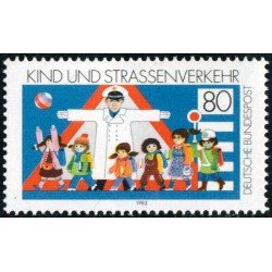 VAR1/S Alemania Federal Germany Nº 1013 1983 Los niños y el tráfico Lujo VAR1/S Alemania Federal Germany Nº 1013 1983 Los niños y el tráfico Lujo