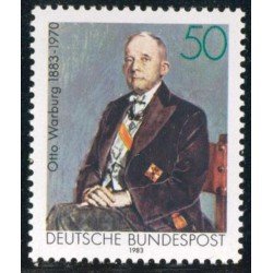 PI1 Alemania Federal Germany Nº 1016 1983 100º Aniv. de Otto Warburg Lujo PI1 Alemania Federal Germany Nº 1016 1983 100º Aniv. de Otto Warburg Lujo