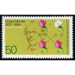 FL2/S Alemania Federal Germany Nº 1031 1984 Cent. de la muerte de Gregor Mendel Lujo FL2/S Alemania Federal Germany Nº 1031 1984 Cent. de la muerte de Gregor Mendel Lujo