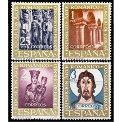 España Spain 1365/68 1961 VII Exposición del Consejo de Europa España Spain 1365/68 1961 VII Exposición del Consejo de Europa
