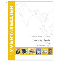 Catálogo Catalogue Yvert 2024 de sellos Asia-India desde Afganistán hasta el Tíbet Catálogo Catalogue Yvert 2024 de sellos Asia-India desde Afganistán hasta el Tíbet