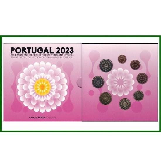 Portugal 2023 Cartera Oficial Monedas € euro Set 