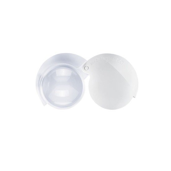 Lindner E1520910 Lupa plegable móvil LED, 10x