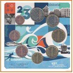 Holanda 2023 Cartera Oficial Monedas € euros Blister Los 4 Elementos - El agua - Holanda 2023 Cartera Oficial Monedas € euros Blister Los 4 Elementos - El agua -