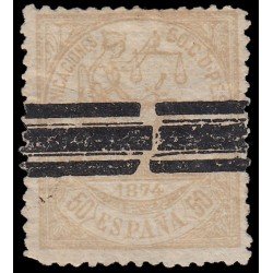 España Spain Barrados 149 1874 Alegoría Comunicaciones 