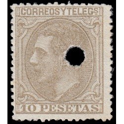 España Spain Telégrafos 209T 1879 MH