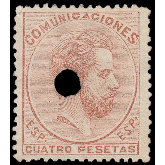 España Spain Telégrafos 128T 1872/73 Comunicaciones España Spain Telégrafos 128T 1872/73 Comunicaciones