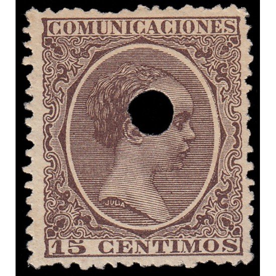 España Spain Telégrafos 219T 1889/99 España Spain Telégrafos 219T 1889/99