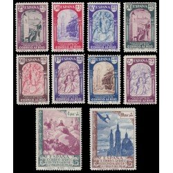 España Spain 904/13 1940 Virgen Pilar Zaragoza MNH España Spain 904/13 1940 Virgen Pilar Zaragoza MNH