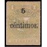 Rep. Dominicana 52 1883 Sellos de 1881 con sobrecarga y con marco MH