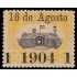 Rep. Dominicana 123 1904 Sellos de 1902 con sobrecarga MH