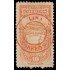 Perú Tasas 14 1882 Sellos de 1874-79 Con sobrecarga Lima-Correos en rojo Usado