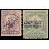 PerúTasas  40/41 1902 Unión Postal Universal con sobrecarga Déficit centavos MH