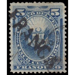 Perú Ancachs 1 1884 Sellos de 1874-84 con sobrecarga Usado Perú Ancachs 1 1884 Sellos de 1874-84 con sobrecarga Usado