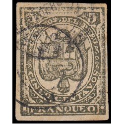 Perú Arequipa 11 1885 Escudos en relieve Usados