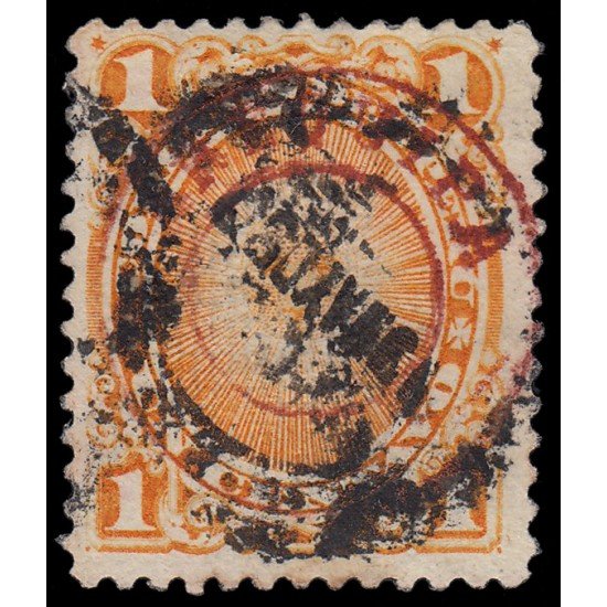 Perú Arequipa 15 1884 Sellos de 1874-84 con sobrecarga en rojo o negro Usado Perú Arequipa 15 1884 Sellos de 1874-84 con sobrecarga en rojo o negro Usado