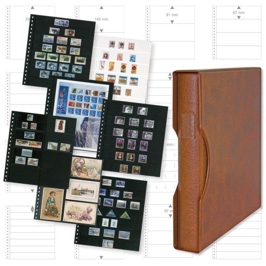 Lindner 1124Omnia-H Oferta completa: Juego de Carpeta con anillos REGULAR ( 1124 ) que incluye 2 paquetes de hojas OMNIA a su elección Lindner 1124Omnia-H Oferta completa: Juego de Carpeta con anillos REGULAR ( 1124 ) que incluye 2 paquetes de hojas OMNIA a su elección