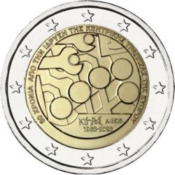 Chipre 2023 2 € euros conmemorativos Banco Central 
