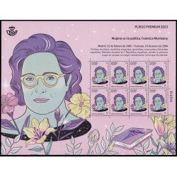España Pliego Premium 143 2023 Mujeres en la política Federica Monseny MNH