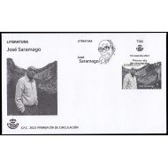 España Spain 5708 2023 Literatura José Saramago Sobre Primer Día 