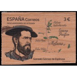 España Spain 5691 2023 Descubridores de Oceanía Gonzalo Gómez de Espinosa Autoadhesivo España Spain 5691 2023 Descubridores de Oceanía Gonzalo Gómez de Espinosa Autoadhesivo