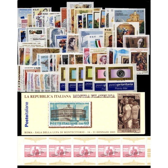 ITALIA 2003 AÑO COMPLETO