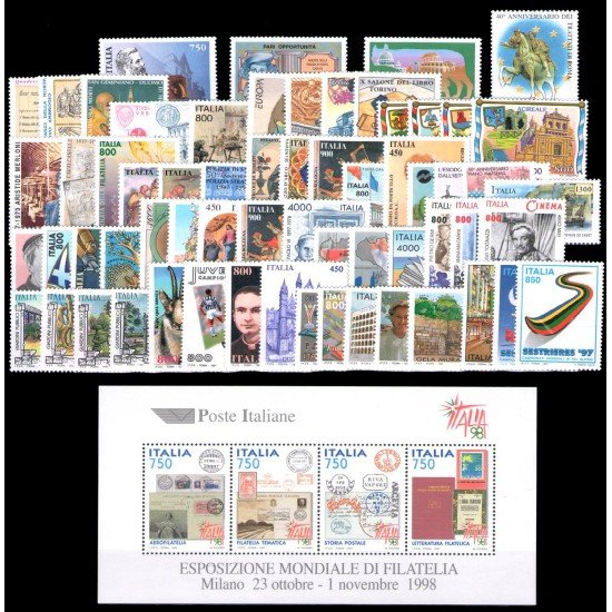 ITALIA 1997 AÑO COMPLETO 