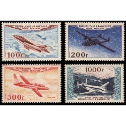 France Francia A- 30/33 1955 Prototipos de avión MNH