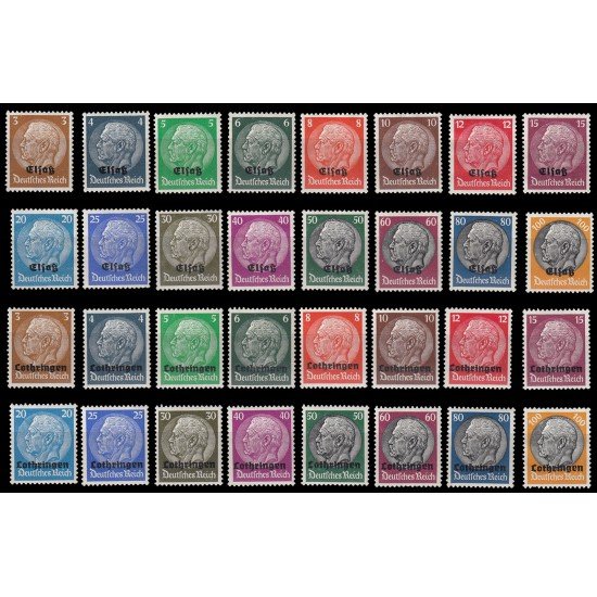 France Francia Oc.Alemana 8/39 1939-45 Von Hindenburg MNH France Francia Oc.Alemana 8/39 1939-45 Von Hindenburg MNH