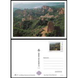 España Tarjetas del Correo y de Iniciativa Privada 74 2000 Las Médulas Patrimonio de la Humanidad Tarifa A España Tarjetas del Correo y de Iniciativa Privada 74 2000 Las Médulas Patrimonio de la Humanidad Tarifa A
