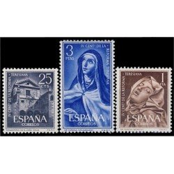 España Spain 1428/30 1962 IV Centenario de la  Reforma Teresiana MNH